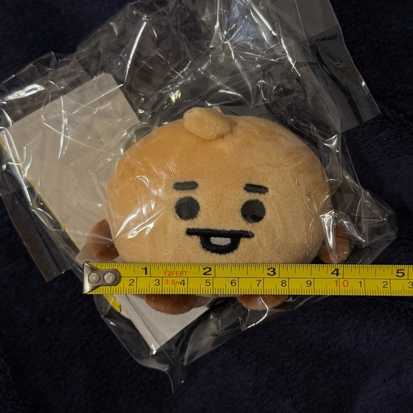 OFFICIAL BT21 Baby Shooky Plushie Keychain Stuffed Plush | BTS x Line Friends - Picture 5 of 5